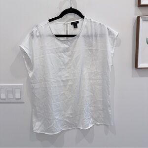 Halogen White Women's Blouse